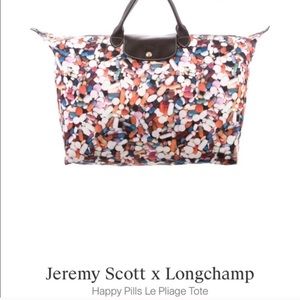 Longchamp PILLS Jeremy Scott special edition